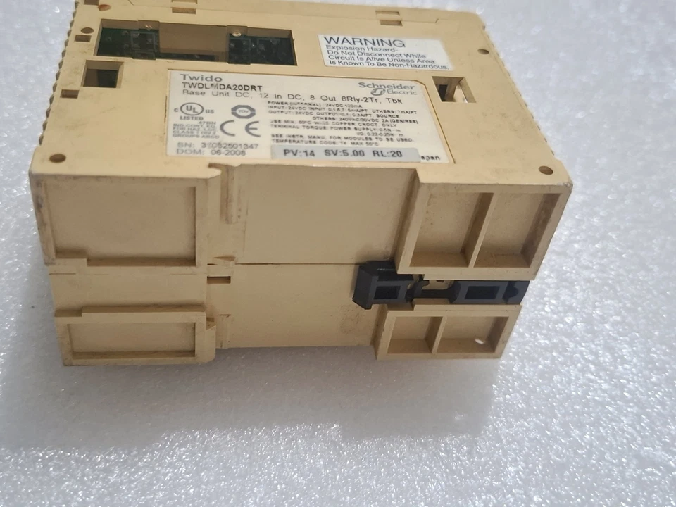 SCHNEIDER TWIDO TWDLMDA20DRT BASE UNIT TWDLMDA20DRT FREE SHIPPING WORLDWIDE